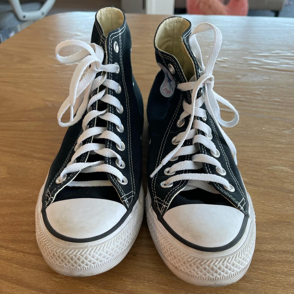 As New Converse High Tops Size 8.5 US (39.5 EU)